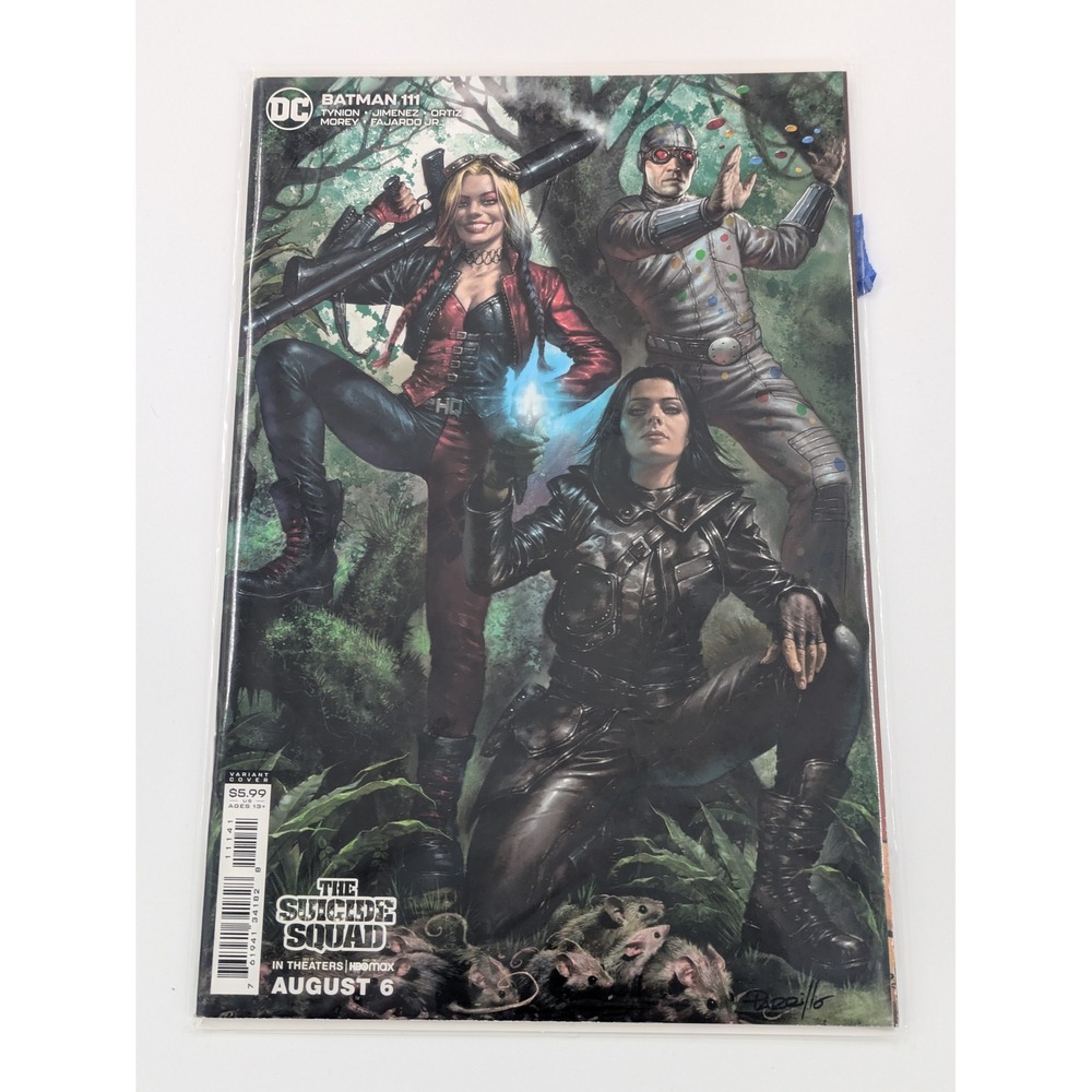 DC Comics Batman #111 Suicide Squad Movie Variant Cover Harley Quinn Polka-Dot
